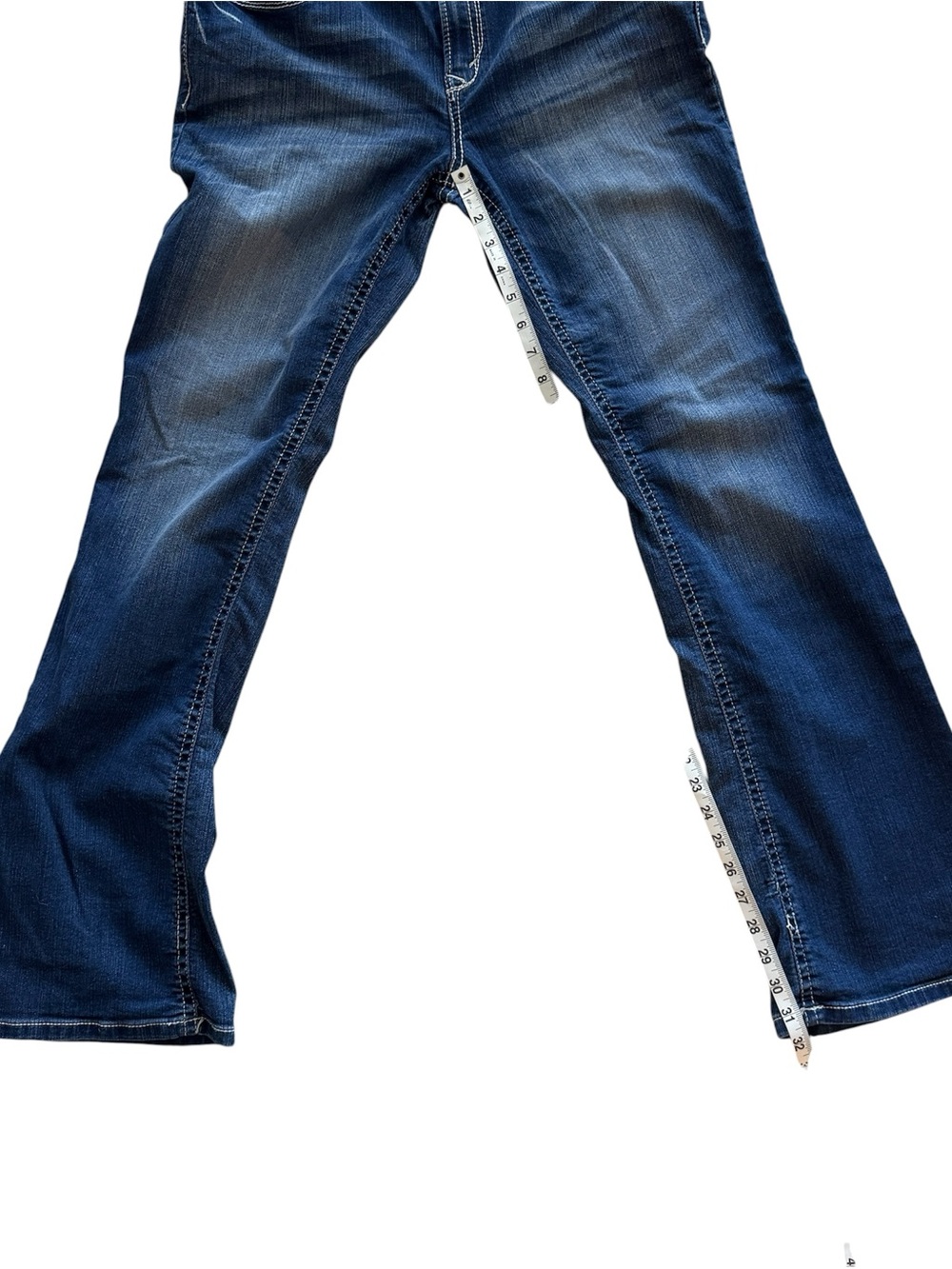 Wallflower Luscious Curve Fit Bootcut Jeans Size 13 Long Stretch Denim 32x31 - Picture 5 of 8